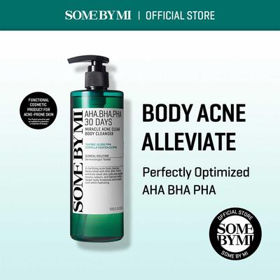 AHA BHA PHA 30 Days Miracle Acne Clear Body Cleanser 400 ml NEGOZIO AUTENTICO