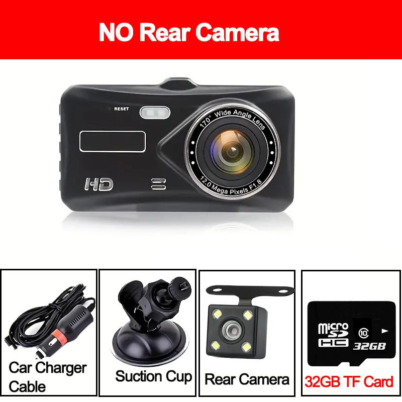 1080P Dash Cam for Cars 3Inch Touch Screen Car DVR Video Recorder Rear View Camera for Vehicle Parking Sensor Car Assecories