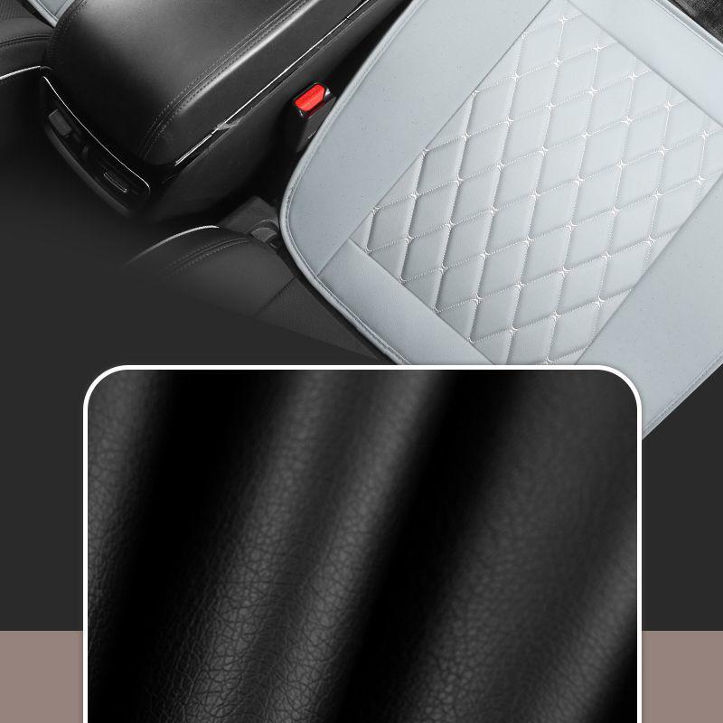 Vier Jahreszeiten Universal Leder Autositzkissen - Rückenfrei, einteiliger Rücksitzbezug.