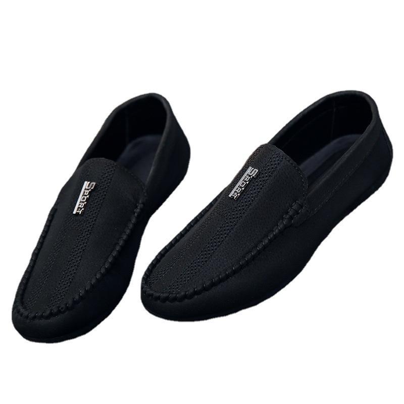 2025 neue Herrenschuhe Sommer Slipper Herren Freizeitschuhe Koreanische Version Low-Top Fußanliegende Slipper Doudou Trendschuhe