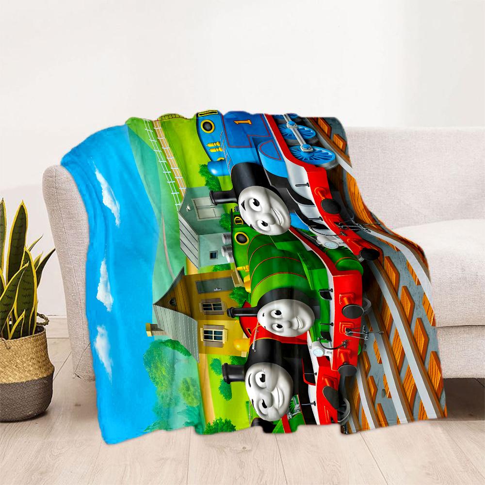Thomas Friends Adventure Blanket Warmthful Decor Great for Office Bedding Bed for All Seasons Warmthful Decor Gifts For Family Or Friends