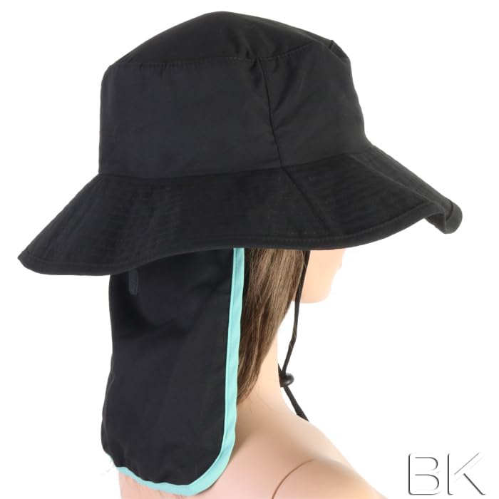 California Shore Men's Surf Hat, Size 424-855, Black, F