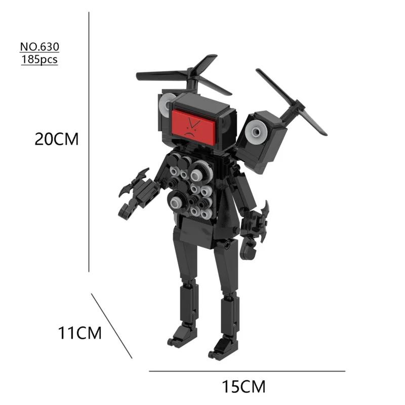 2023 Skibidi Toilet Man VS Monitor Blocchi da Costruzione Camerman Titan Speakerman Giocattolo Fai da Te Set di Figure Speakerman per Bambini Regalo