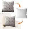 Halloween Ghost Pumpkin Pillowcase Comfortable Plush Faux Fur Pillowcase Ghost&Pumpkin Pillow Cover for Home Party Pumpkin Decor
