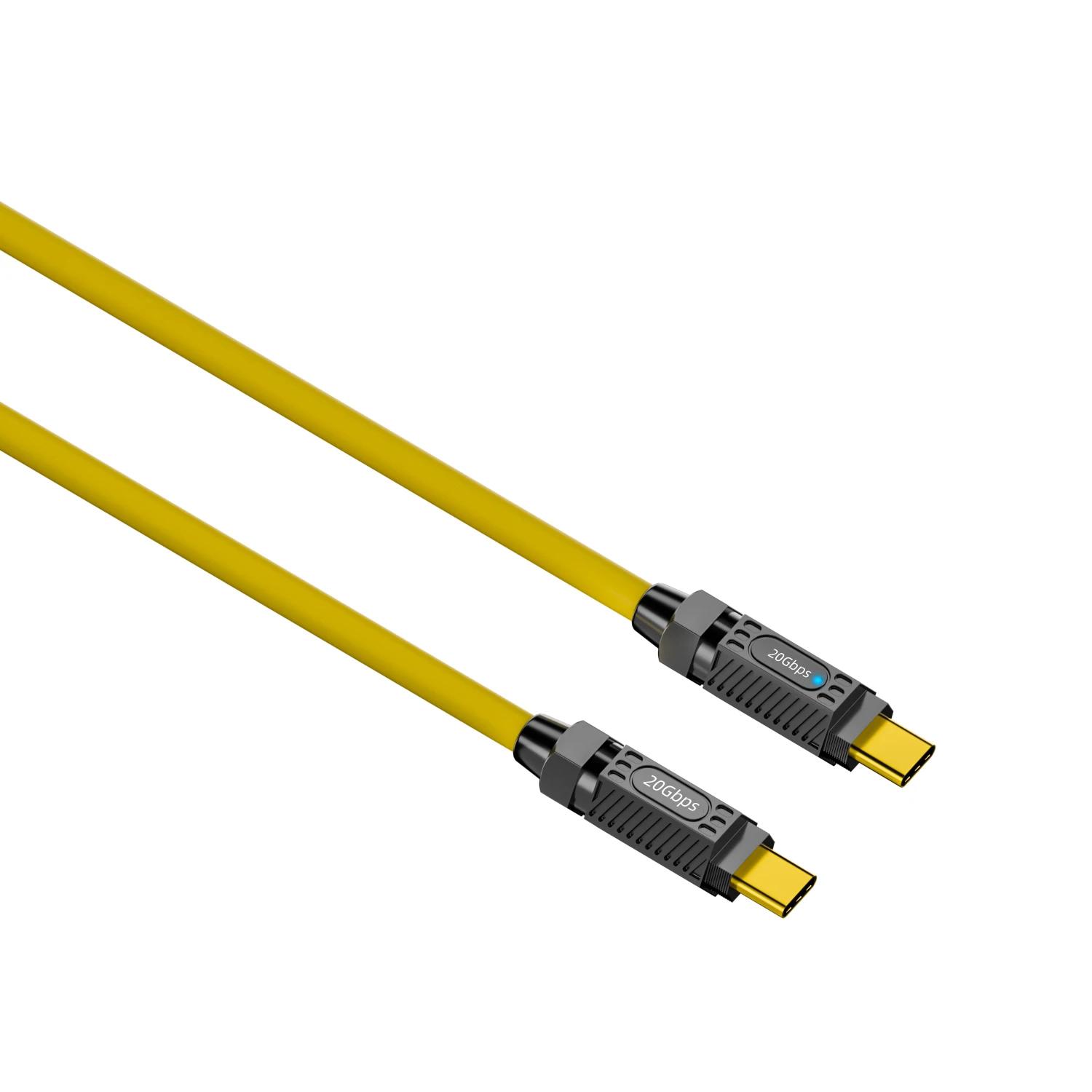 

2м 140Вт 20 Гбіт/с Кабель для передачі даних USB3.2 Type-C Підтримка передачі аудіо-відео 8K 60 Гц