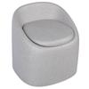 EPP Toilet Chair Bedside Commode Chair Multifunctional Shower Chair with Solid Bucket for Elderly Pregnant Women Gray