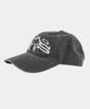 SLOWACID Vtg Washed Code Ball Cap [Charcoal]