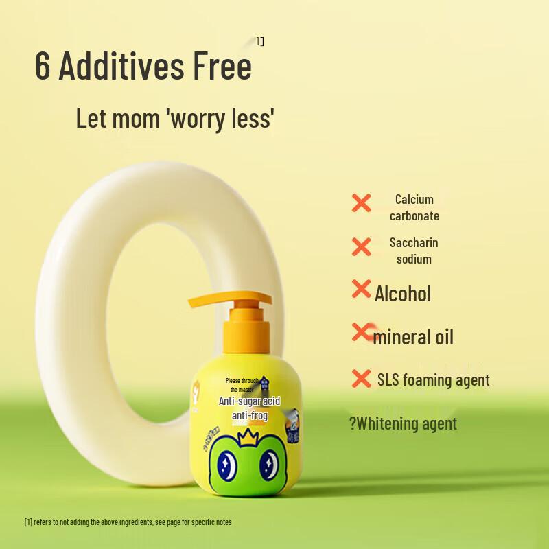 FROGPRINCE Children's Anti-Cavity Toothpaste