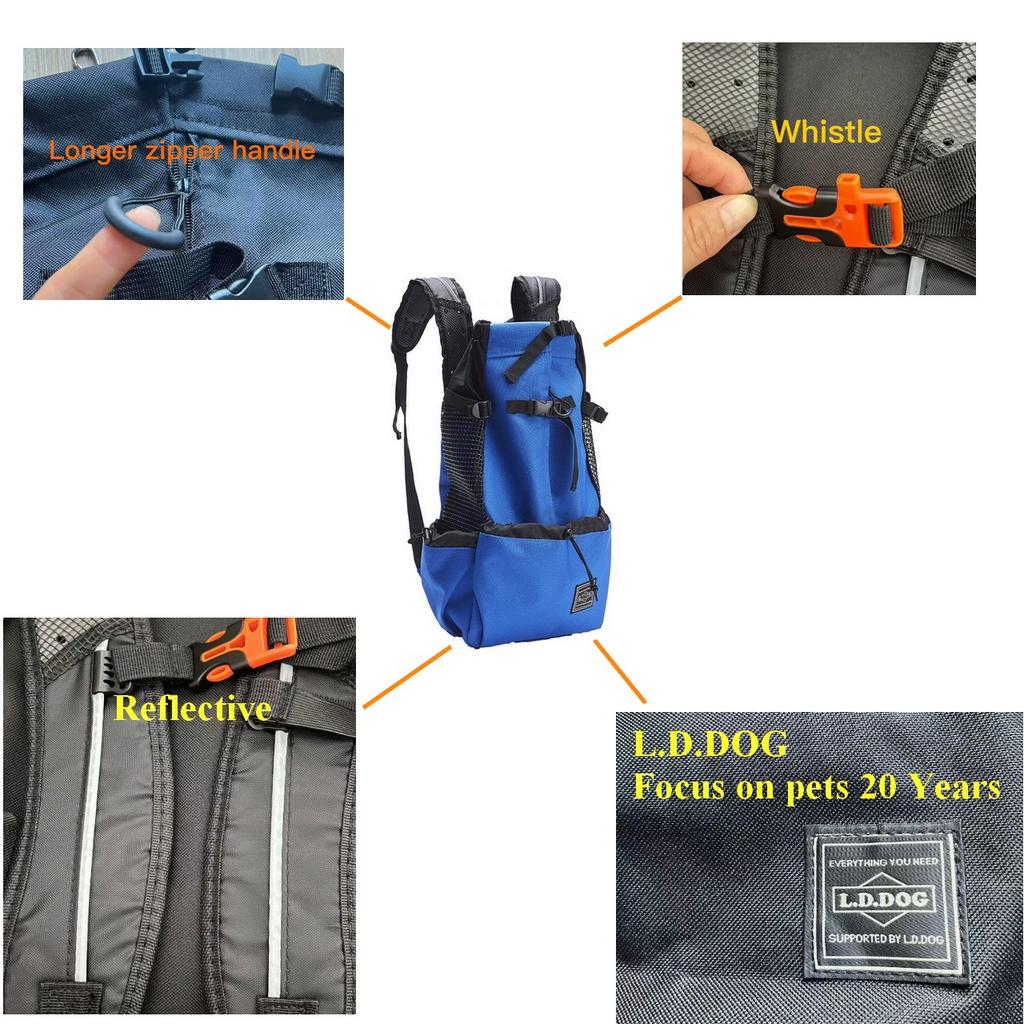 Sac à dos de voyage pour chien de compagnie, randonnée, ventilation extérieure, respirant, vélo, moto, sport en plein air, sac en maille, livraison directe