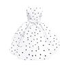 Ärmelloses Polka-Dot Prinzessinnen-Partykleid für kleine Mädchen, formelles Weihnachts-Kleid für Kinder