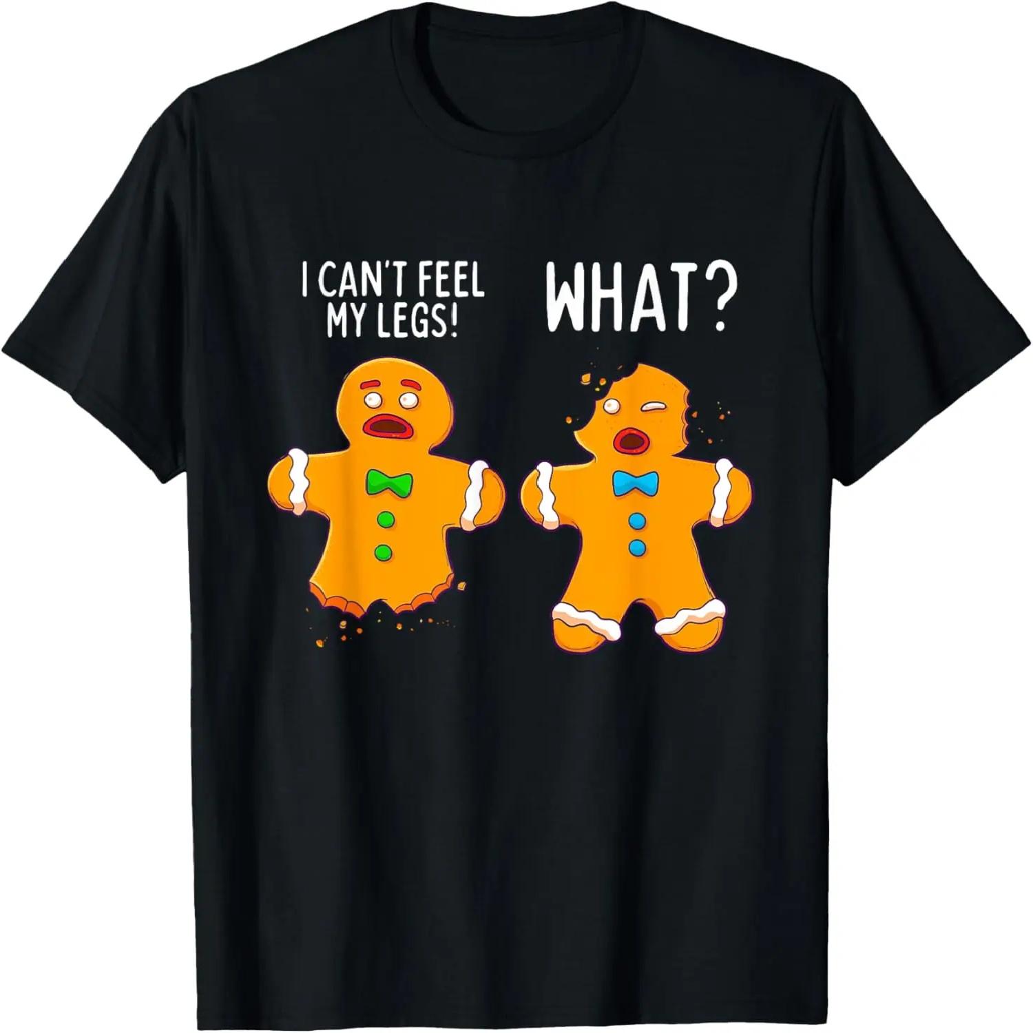 Gingerbread Men Christmas Funny Cookie Baking Gift T-Shirt S