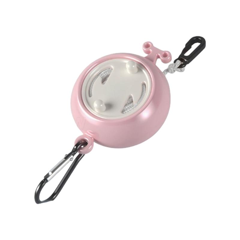 Adjustable Clothes Drying Rope Portable Retractable Clothesline Laundry Drying Rope Outdoor Windproof Washing Line