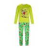 Parent-child Christmas Print Home Suit Long-sleeved Top And Pants