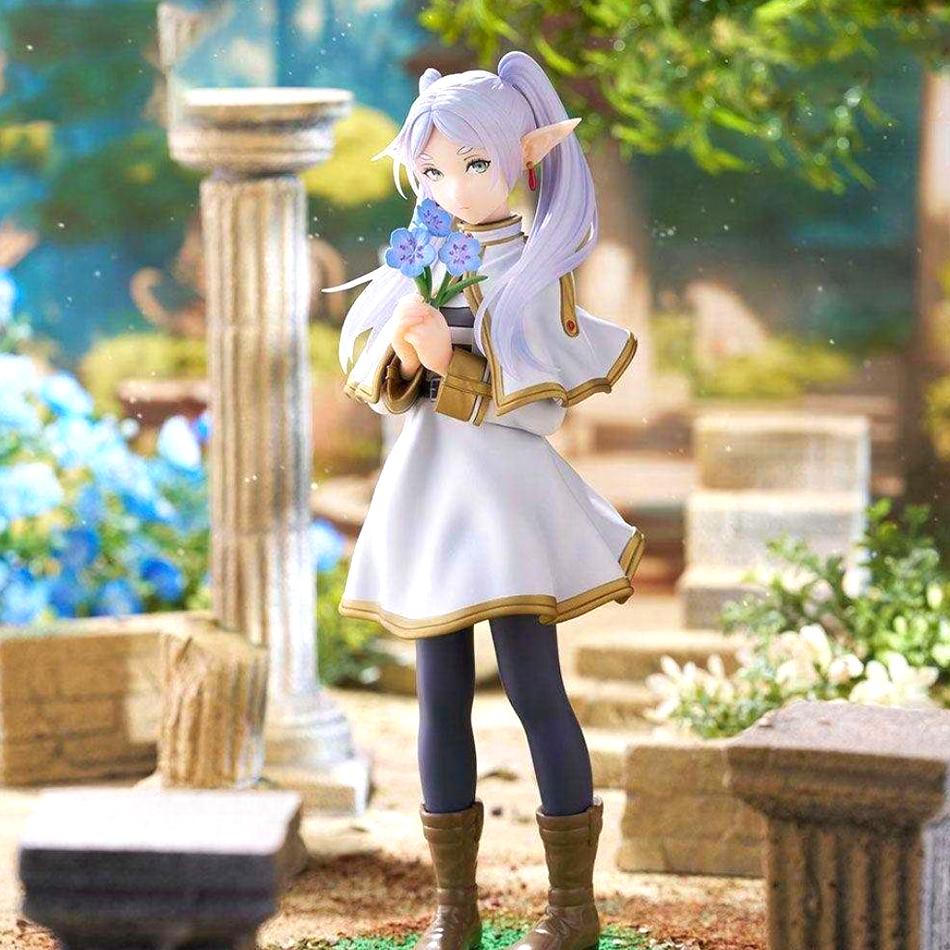 6 beauties Frieren Beyond Journey's End Frieren Anime Figure Desktop Cute Sousou no Frieren Action Figure Fern Figurine Model