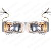 1Pair LED Door Mirror Turn Signal Lights Indicator 1C0949101E 1C0949102E For VW Beetle 2006 2007 2008 2009