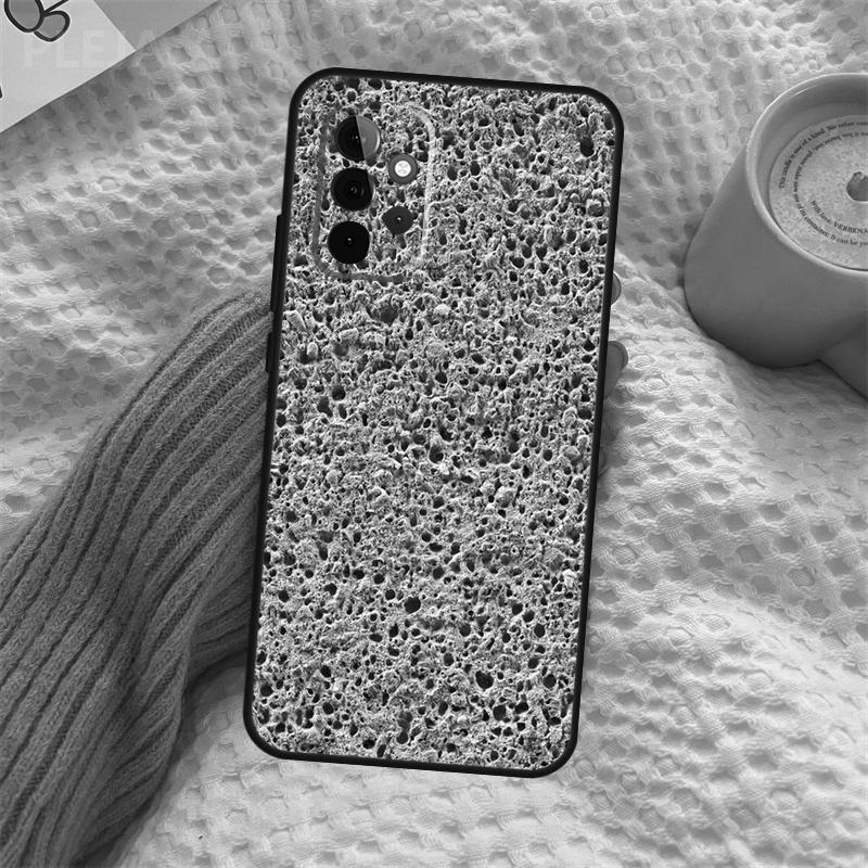 

Concrete cracked stone Texture Case For Samsung Galaxy A06 A26 A16 A56 A36 A05 A22 A32 A52 A54 A34 A14 A55 A15 A53 A33 A35 For Samsung A12
