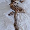 Sexy Lingerie Women's Sexy Empty Pantyhose Mesh Stockings Stockings Open Free
