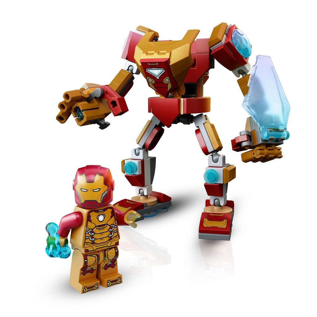 LEGO Super Heroes Iron Man Mech Suit 76203, Toy, Building Blocks, Gift, Superhero, American Comic, Sentai Hero, Boys, Ages 7 and Up