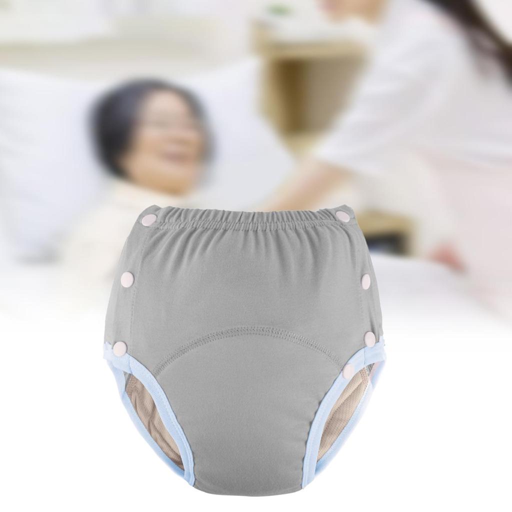 Adult Cloth Diaper Washable Nappy Cover Breathable Lining Incontinence Underwear Quick to Dry for