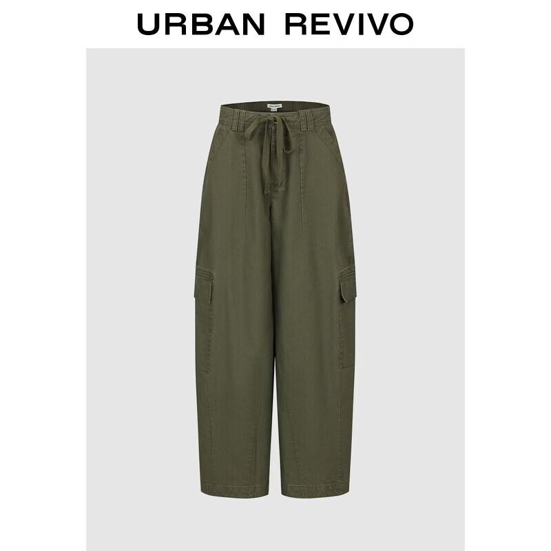 UR2026 Women s Loose Fit Cotton Cargo Pants S