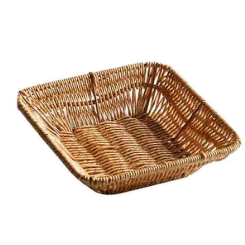 Homeglen Rattan Style Snack Basket