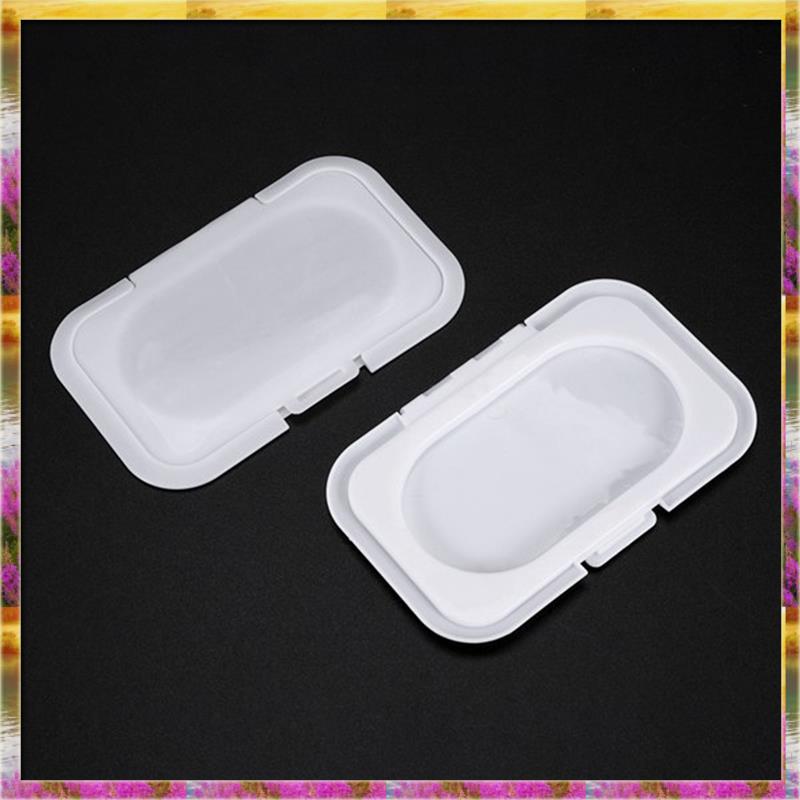 Top Deals 50Pcs Reusable Baby Wipes Lid Baby Wet Wipes Cover Tissues Box Wet Paper Lid