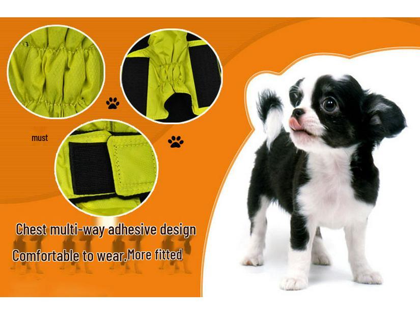 Waterproof Jacket Vest for Dogs - Plush Pet Clothing for Large, Medium, and Small Breeds