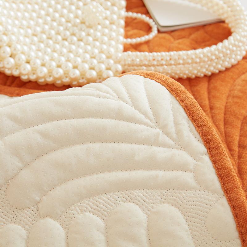 Unregelmäßiges Chenille Unregelmäßiges Sofakissen Vier Jahreszeiten Universal Rutschfester Sofabezug Kissenbezug Stoff