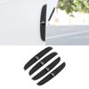 4Pcs Car Door Anti-Collision Rubber Strip for Renegade Wrangler JK JL Grand Bumper Protector Anti-Scratch Accessories