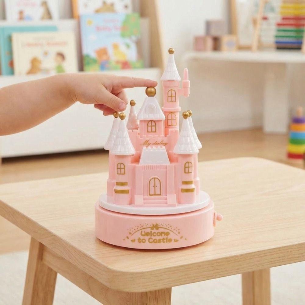 Exquisite Mechanical Music Box Romantic Style Birthday Music Box Desktop Ornament