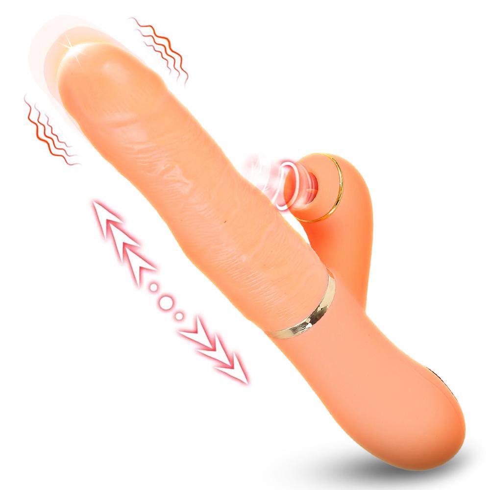 Female Masturbator Silent Electric Suction Massage Stick Vibration Stick Adult Sex Toy