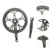 DeeRace Single Chainring Bike Crank Arm Set 52T 170mm Crankset