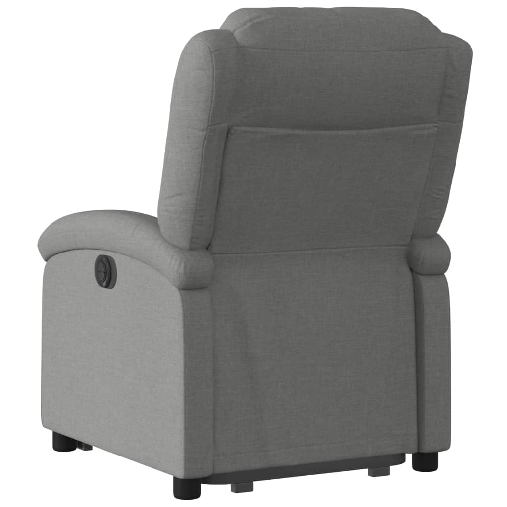 Vidaxl Lift-up Massage Chair, Electric, Reclining, Dark Grey