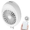 PAVIKE Small USB Fan Directly Plugs Into Compact and Perfect for and (White) - USB, Portable, Home, Office, Camping, Travel, More.