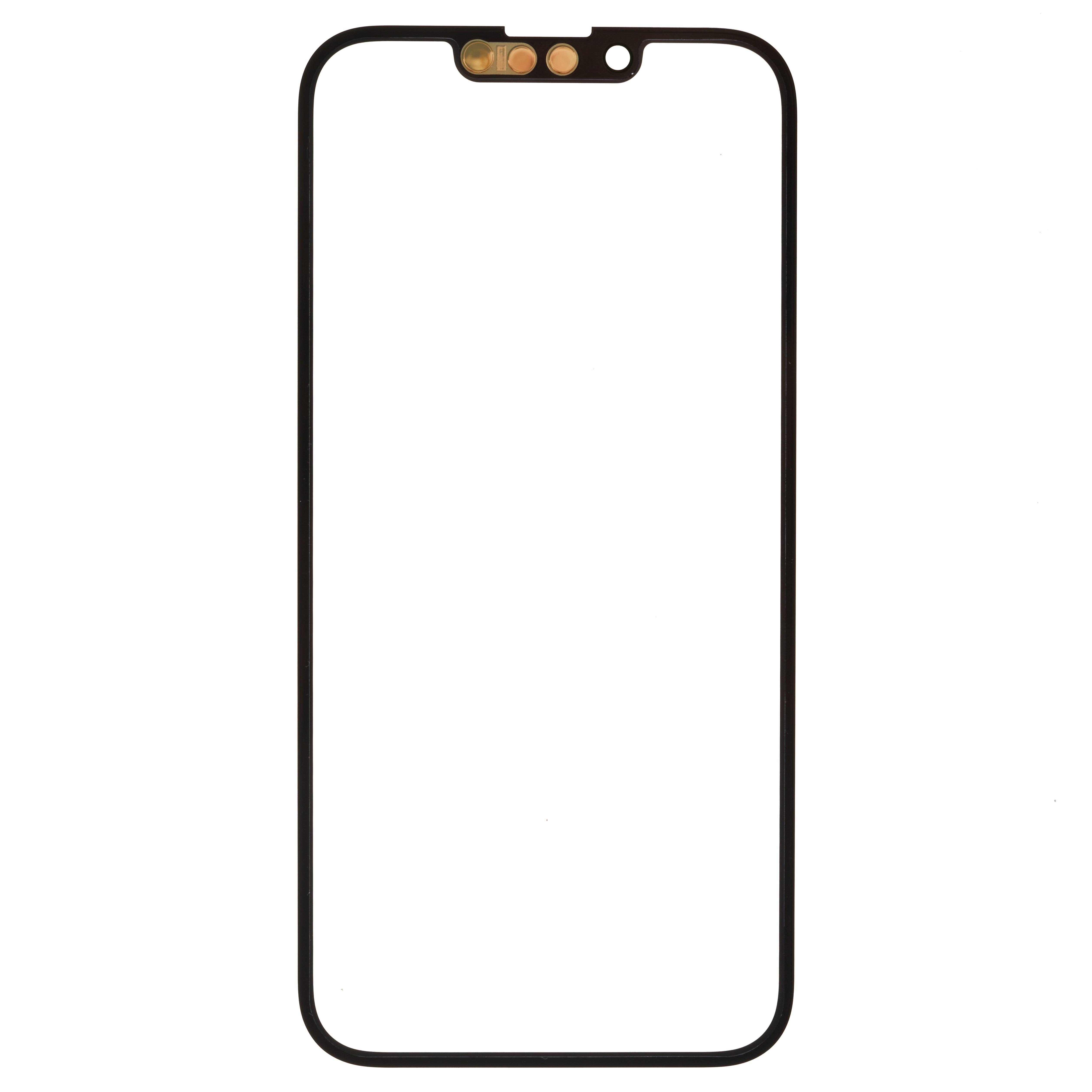 

For iPhone 14 Screen Glass Lens+OCA Adhesive Replacement (without Logo) Type A