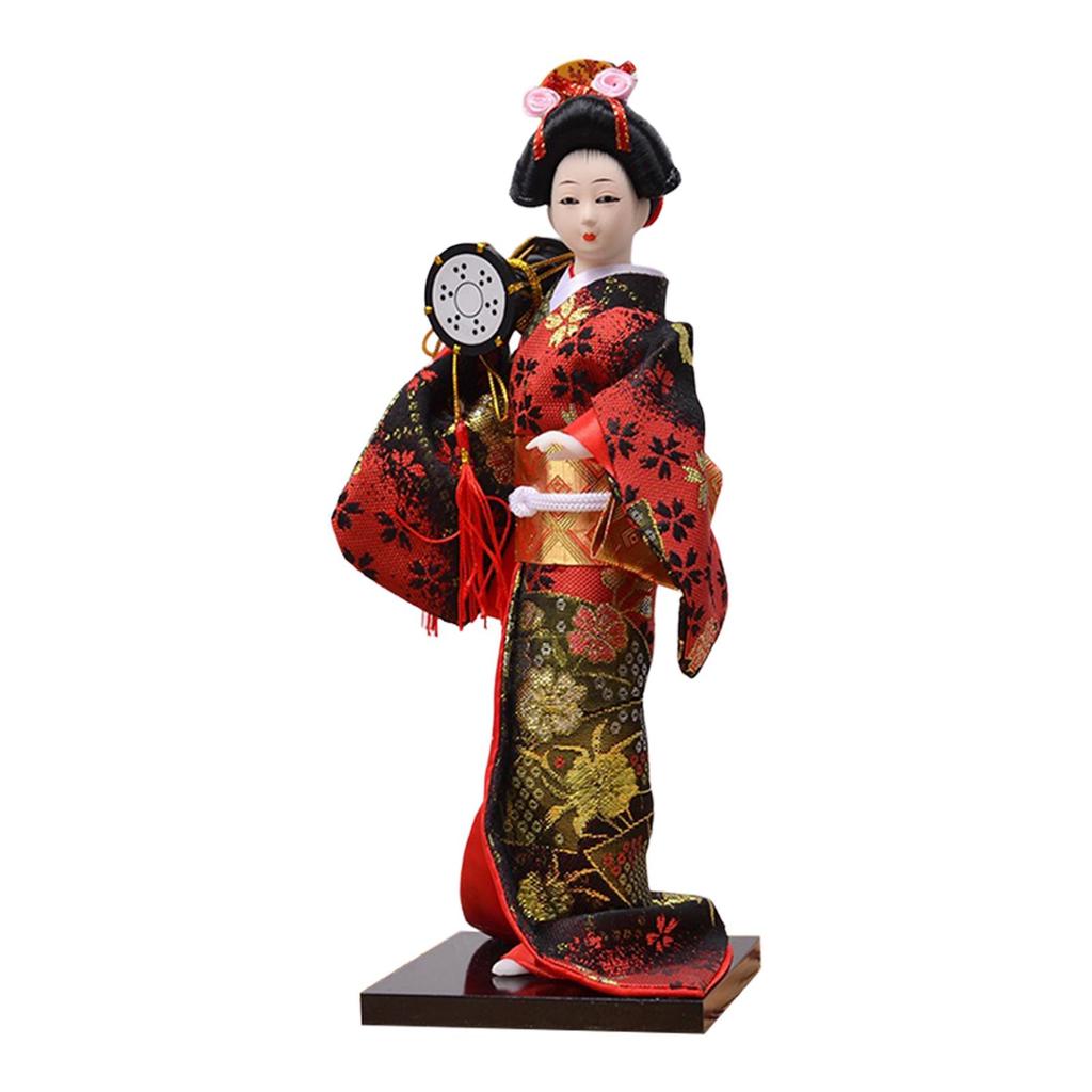 Authentic Japanese Geisha Dolls: Exquisite Asian Figurines for Home Decor