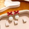 Cute Bear Earrings, Asymmetrical Cartoon Stud Earrings, Beautiful Girl Love Fun Earrings