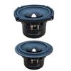 Powerful 5.25in Midrange Loudspeaker Woofers Perfect for Home Theater Systems High Fidelitys Sound Speakers Round/Square