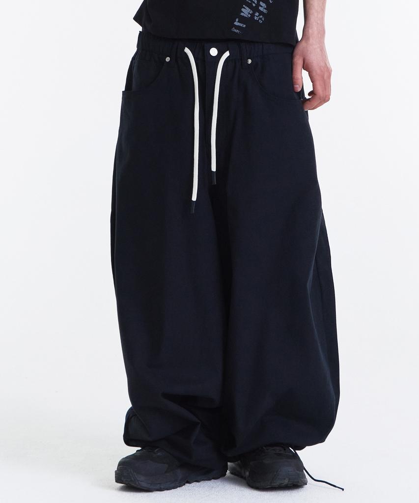 Gicheol Easy Or Easy Balloon Pants (Black)