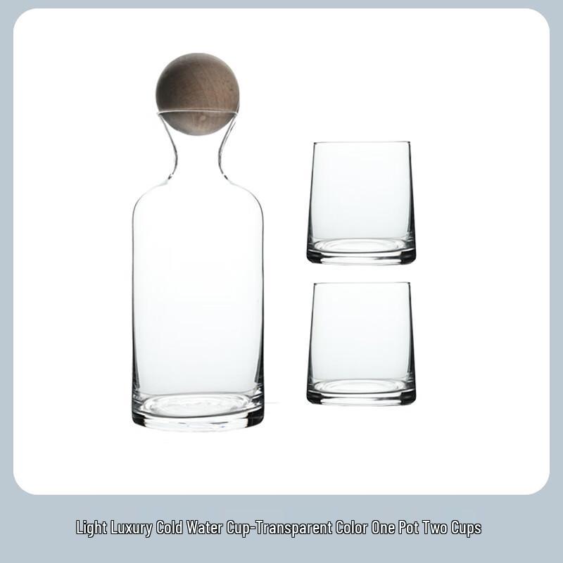 Nordic Crystal Glass Cold Water Pitcher Set