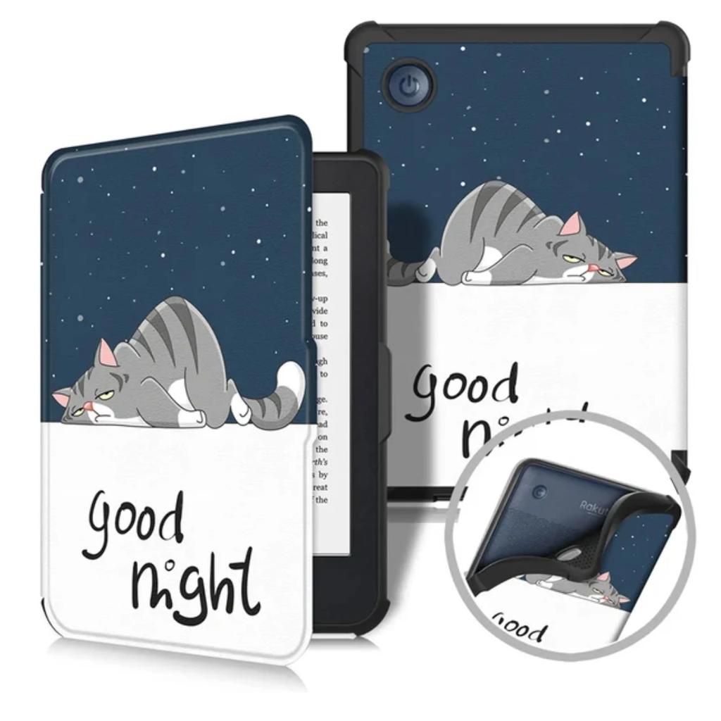Per Kobo Clara BW / Clara Colour 2025 Custodia 6 pollici Auto Wake Sleep Copertina in Pelle PU Morbida Magnetica Custodia per Ereader N365 N367 Funda