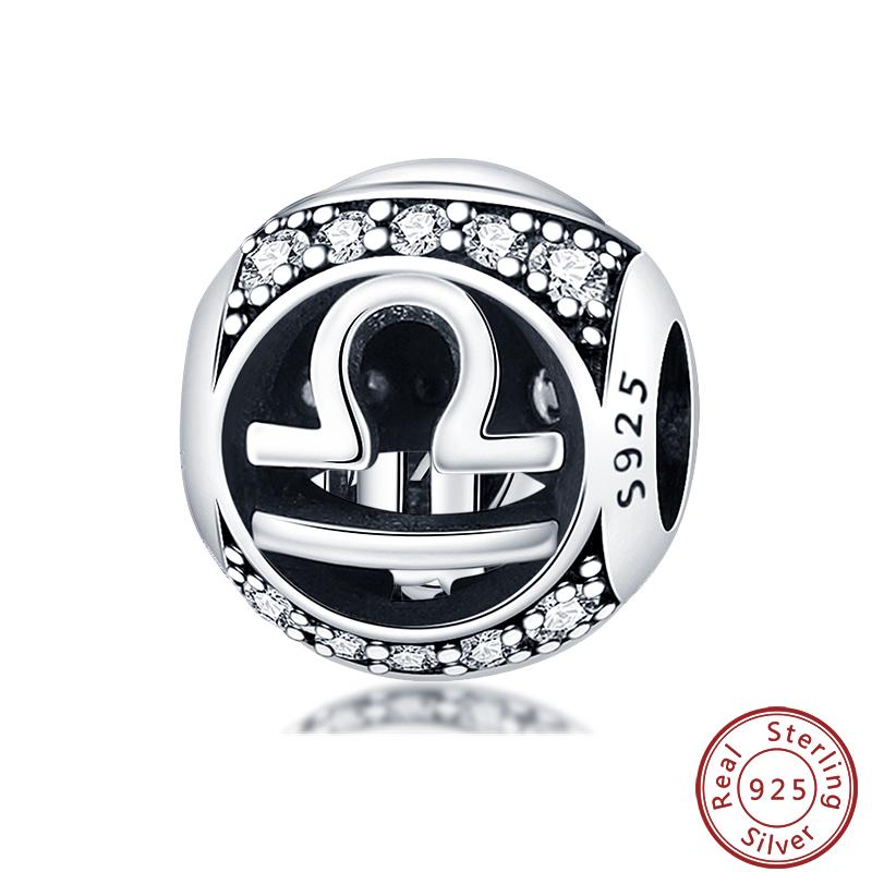 Lucky Copper Craft Birthday Zodiac Series Colorful Shining Zircon Lucky Beads Charms 3Mm Diy Exquisite Jewelry Making