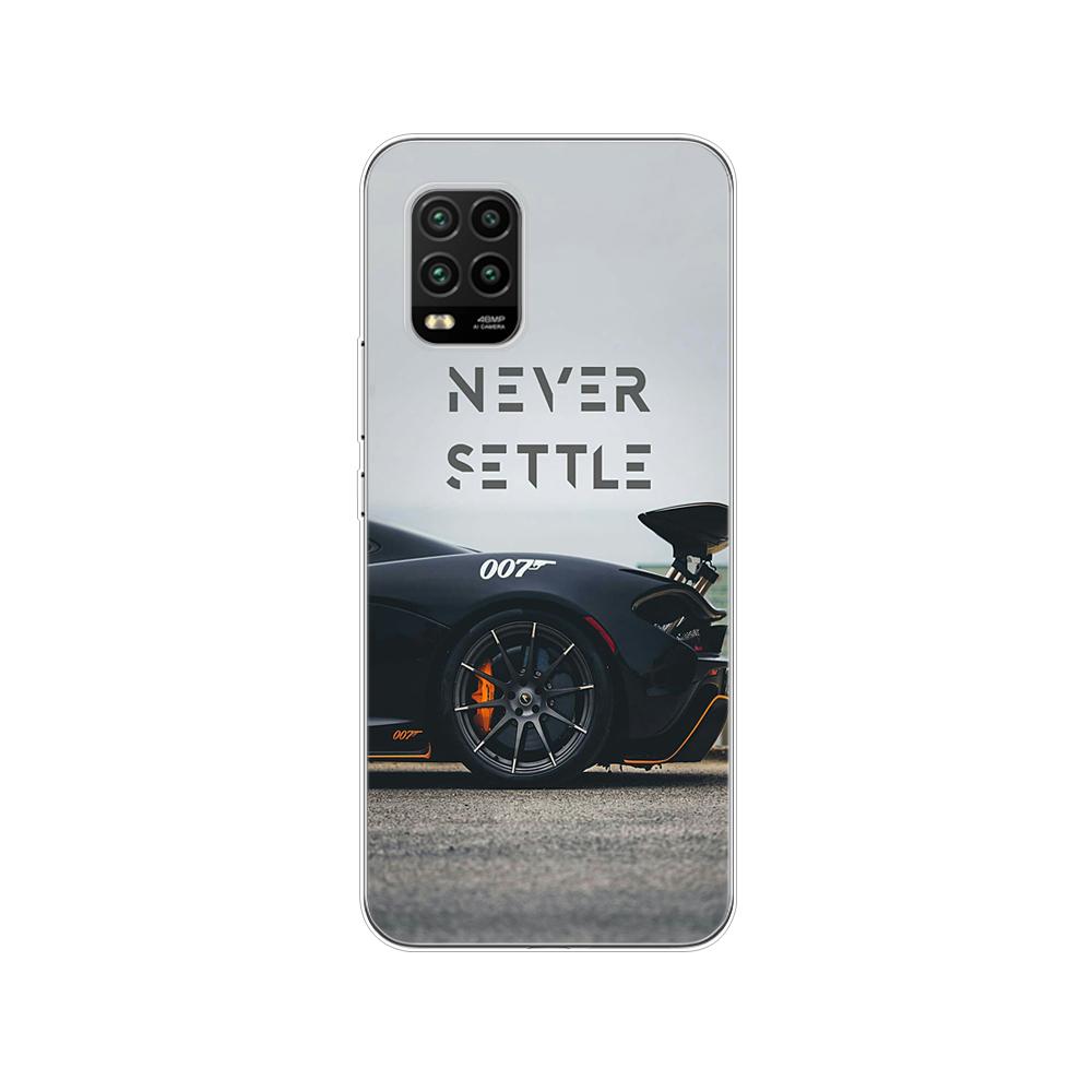 For Xiaomi Mi 10 Lite Case 6.57" Soft Silicon Tpu Cover For Xiaomi Mi 10Lite 5G Mi10Lite Phone Back Shell Bumper Funda