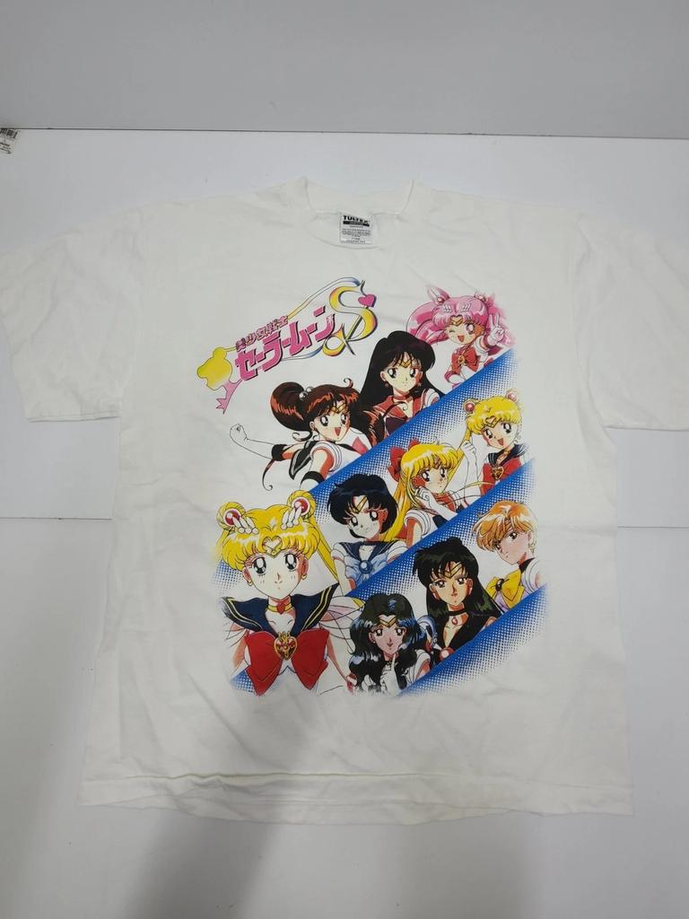 2026 New Cotton Summer Tshirt Leisure and Comfortable Retro Winterland Sailor Moon Tshirt  Anime Streetwear