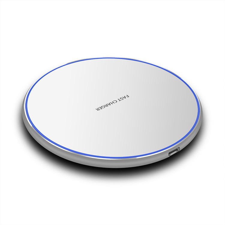 Ultra-Thin 15W Fast Wireless Charger for Apple & Huawei Devices