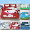Duvet Bedroom Anime Set Bedding Cover Polyester Decorations Christmas