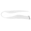 Bright Color Hair Extensions Hairpiece Straight Hairpiece Clip for Cosplay Dress Up Party HolidayWhite