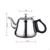 Elegant Stainless Steel Tea Infuser Pot for Home And Outdoor Use