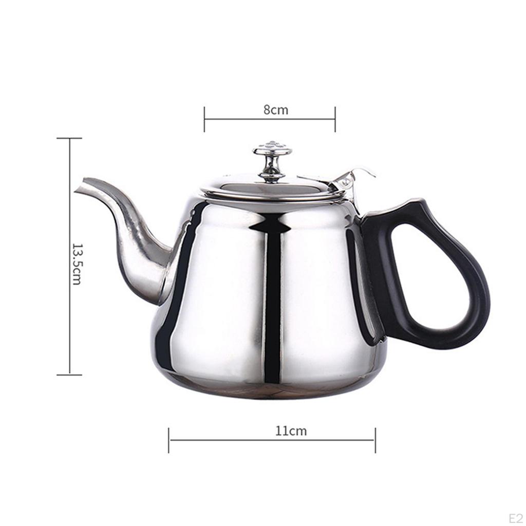 Elegant Stainless Steel Tea Infuser Pot for Home And Outdoor Use