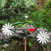 Frogs Bike Sculptures Fast delivery Handmade Metal Wind Spinner with Frogs